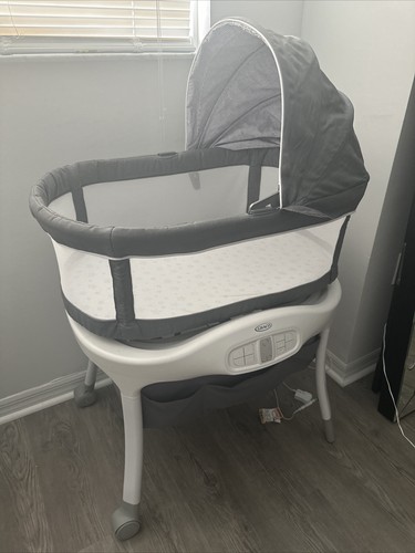 Graco Sense2Snooze Bassinet with Cry Detection Technology | eBay