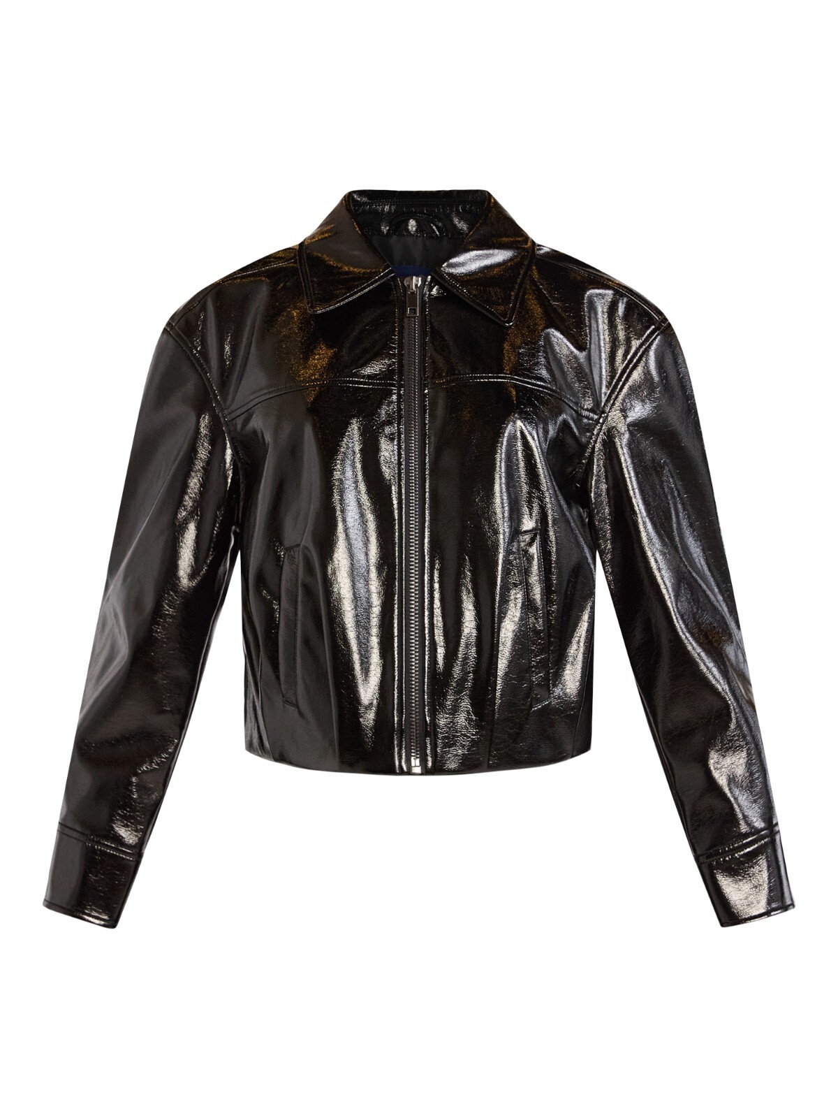 美品✨ melt the lady fake leather jacket 黒 51znCBithRL.jpg