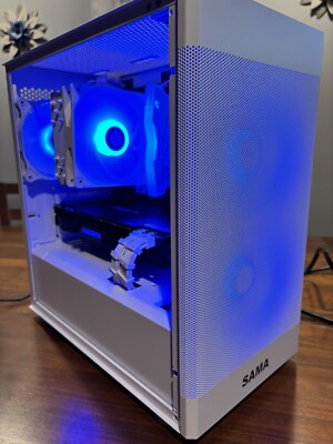 Gaming PC | RTX 2070, 3600, 16GB Ram, White, RGB, Cable extensions, Windows 11