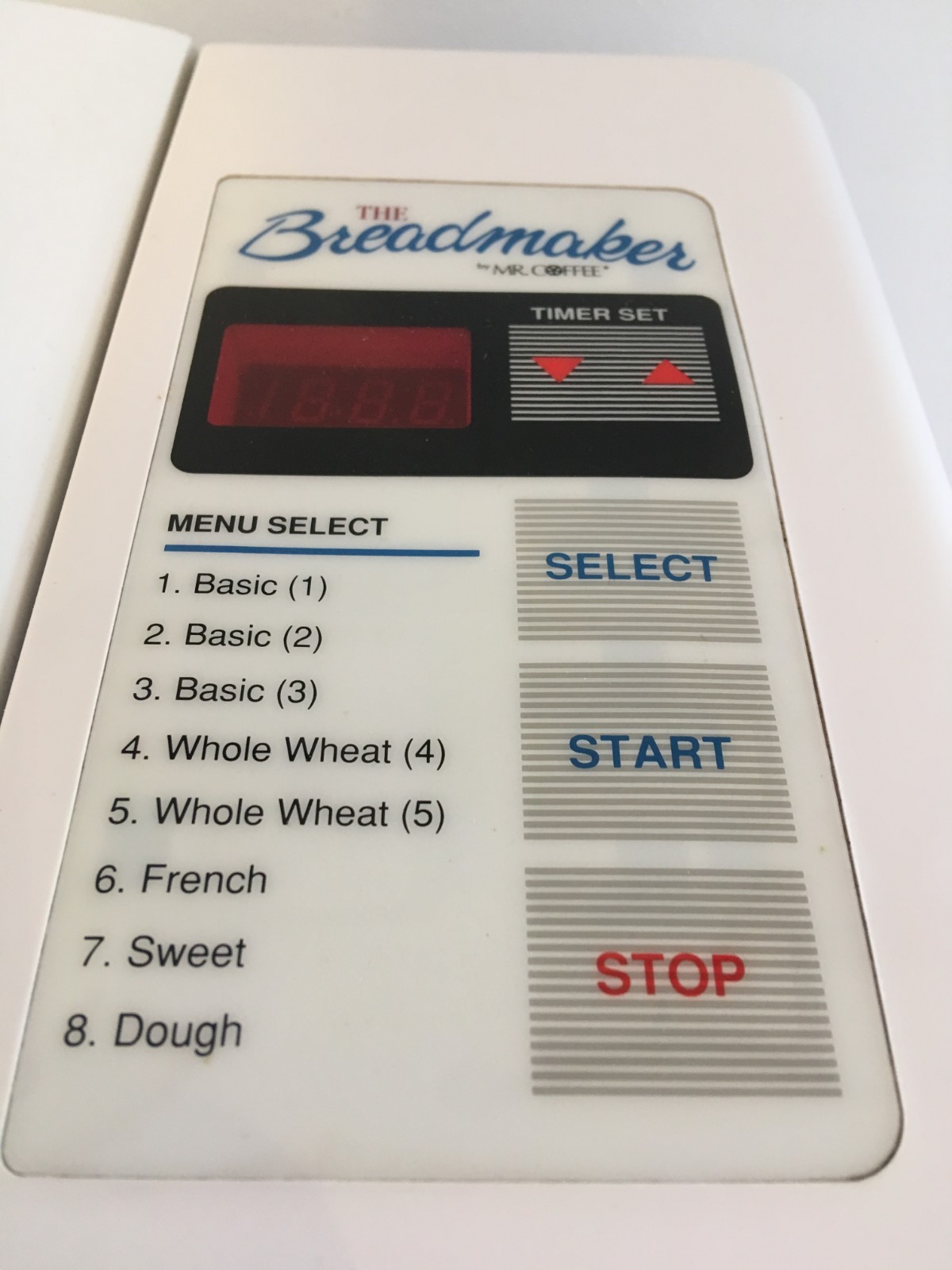 The Breadmaker By Mr. Coffee White Automatic Bread & Dough Maker Machine BMR200