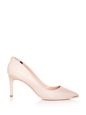 

TED BAKER LONDON Женские розовые кожаные туфли без шнуровки Wishiri Stiletto, Розовый, 917954