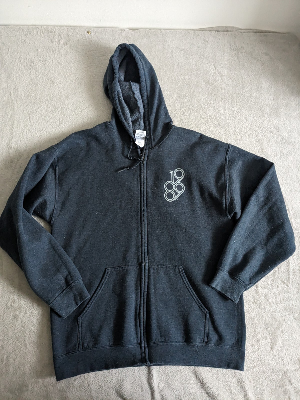 Taylor Swift クォータージップフーディー Taylor Swift - Rare 1989 Tour Zip Up Jacket Hoodie - Large