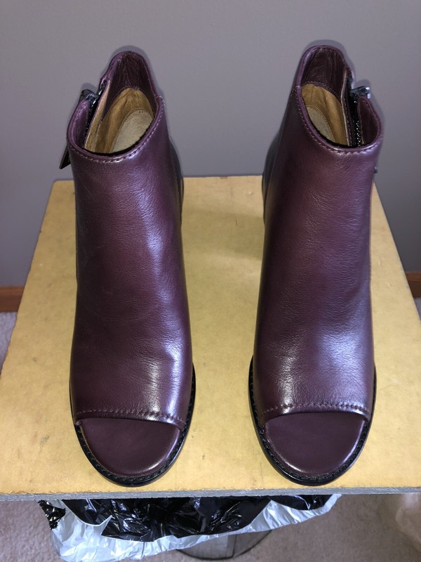 frye brielle zip peep bootie