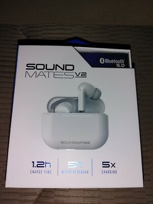 tzumi soundmates wireless stereo earbuds v2 373486998760