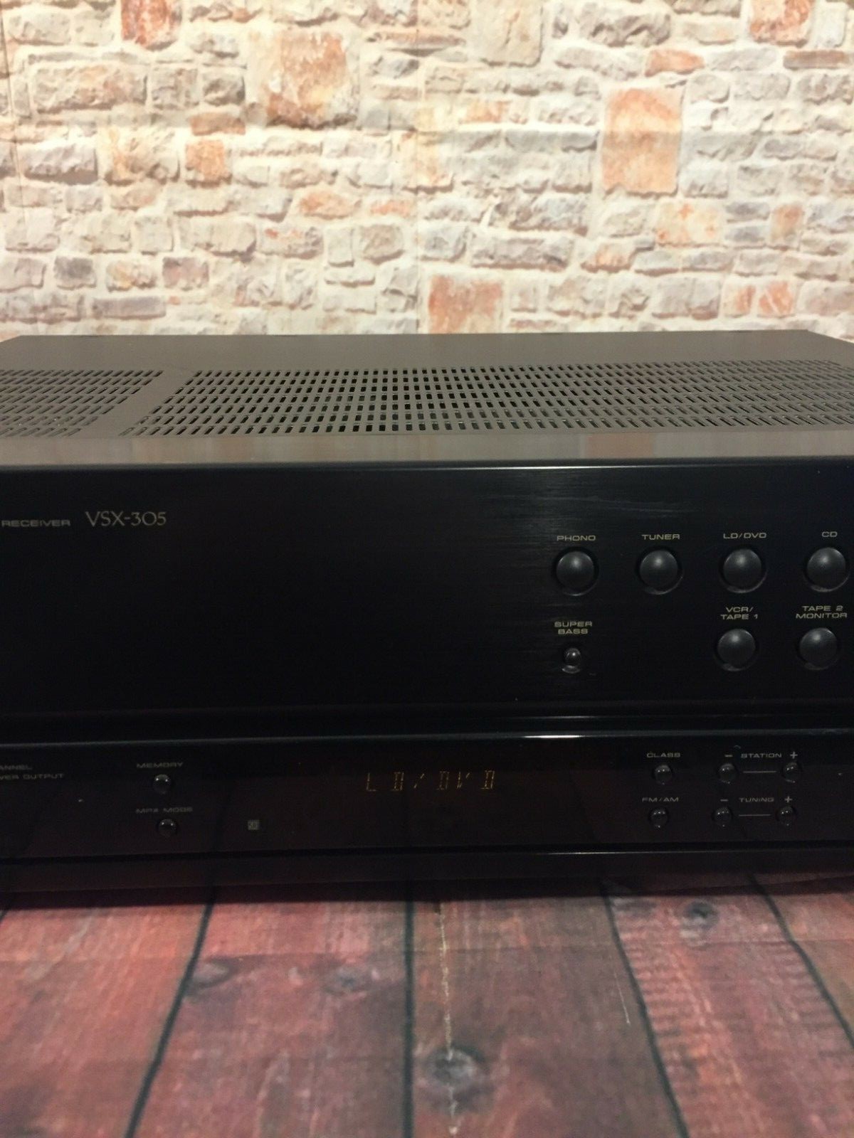 Tested PIONEER VSX-305 PRO LOGIC 60 Watt Home Theater Stereo Receiver Amplifier