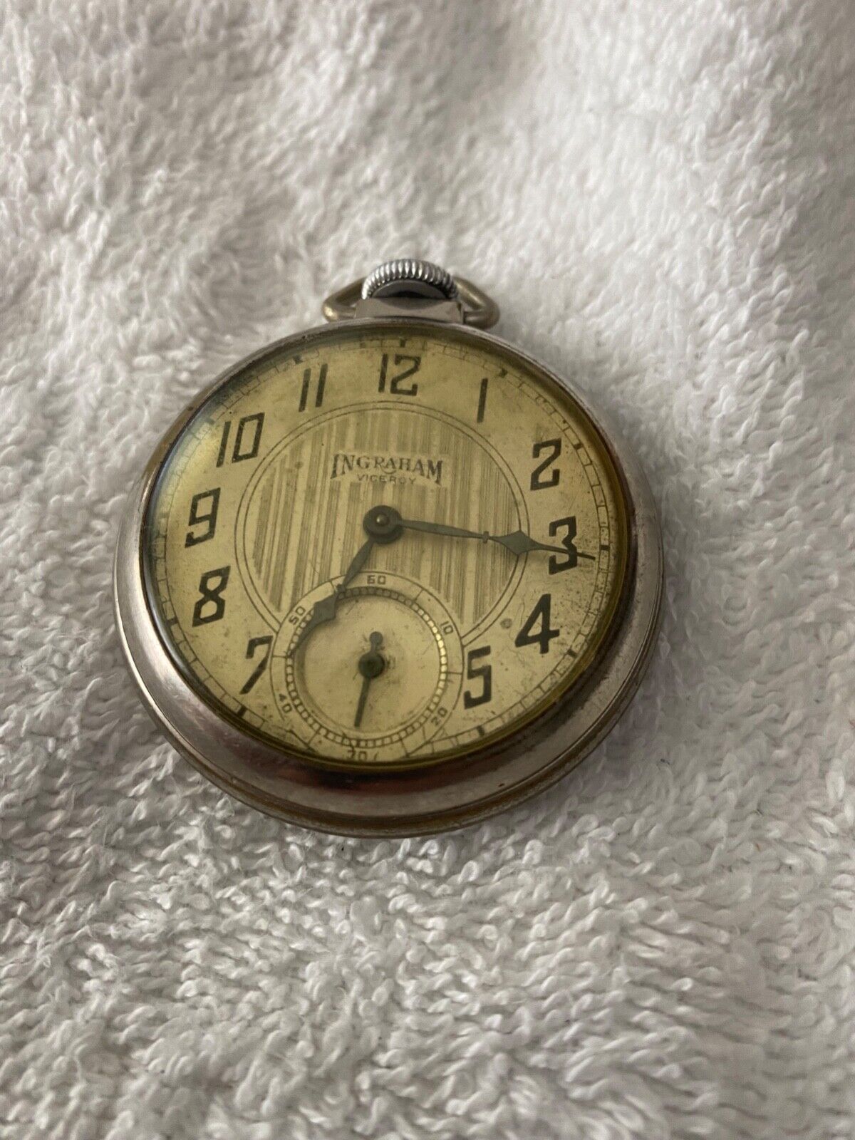 Vintage Ingraham Pocket Watch | eBay