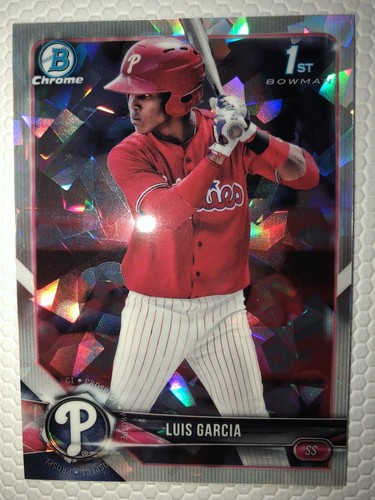 LUIS GARCIA 2018 Bowman Chrome ATOMIC REFRACTOR ROOKIE