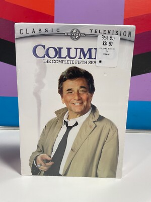 Columbo - The Complete Fifth Season (Season 5) (3-Disc DVD Set, 2006) NEW