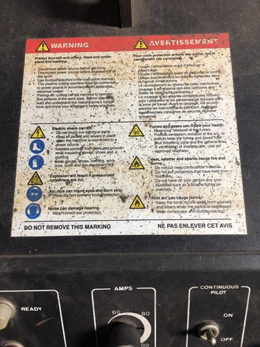 Hypertherm Max 100 Plasma Cutter