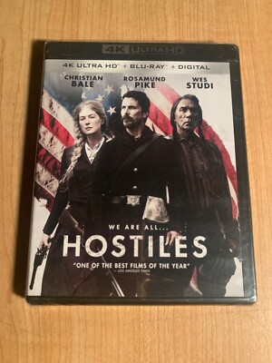 We Are All Hostiles (4K Ultra HD Ray + Blu-Ray + Digital) ...BRAND NEW & SEALED!