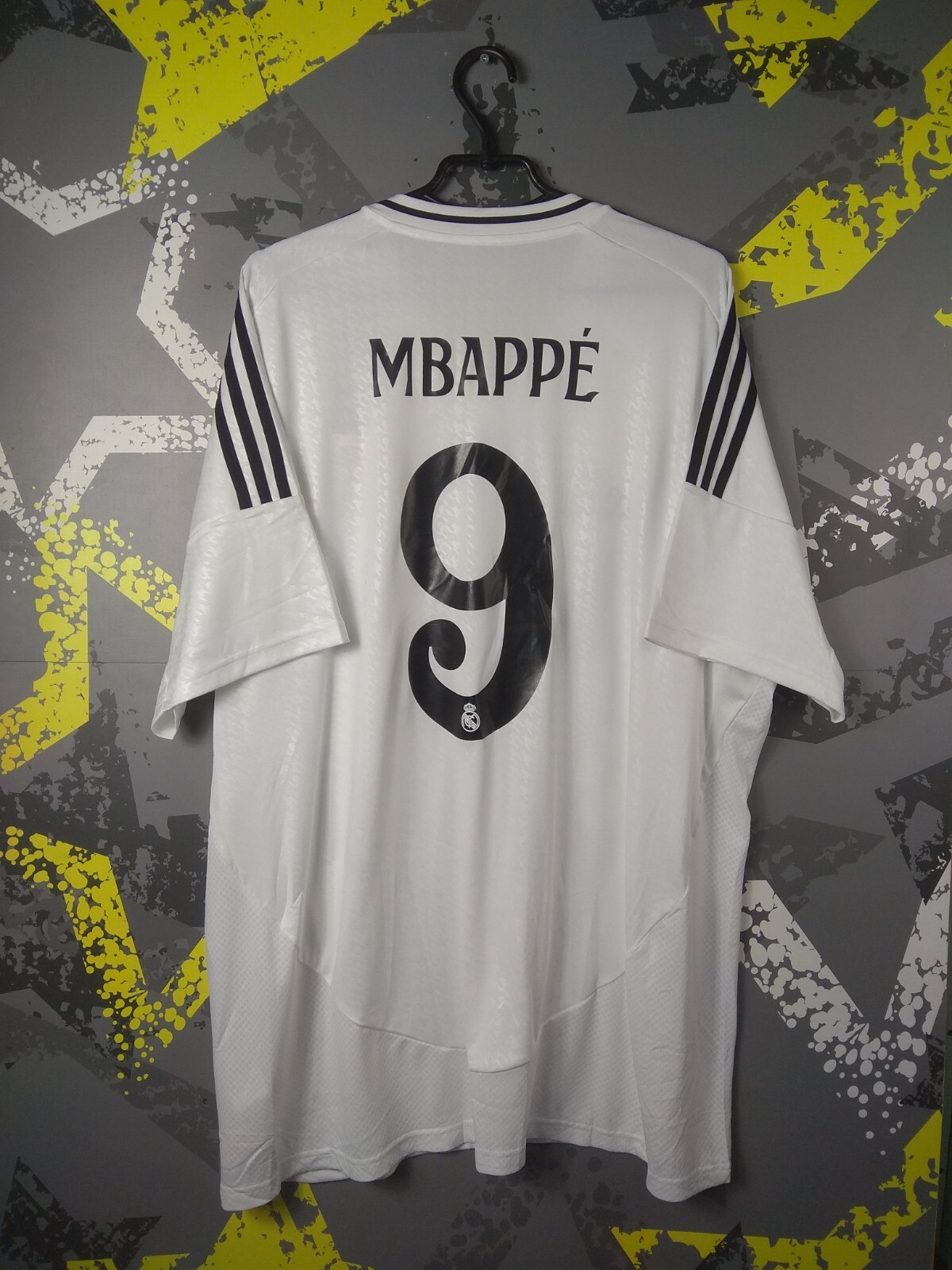 Mbappe Real Madrid Jersey Home Football Soccer Shirt Adidas Mbappe Real Madrid Jersey Home Football Soccer Shirt Adidas