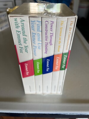The Emmet Fox Treasury Five Spiritual Classics -  new sealed slip case