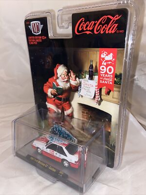 M2 MACHINES 2021 COCA-COLA 1987 FORD MUSTANG GT CUSTOM FOXBODY SK04 21-39 NEW!