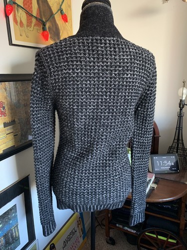 rag & bone X Target Chunky Knit Cardigan Sweater Wool Cotton Button Up Youth XL