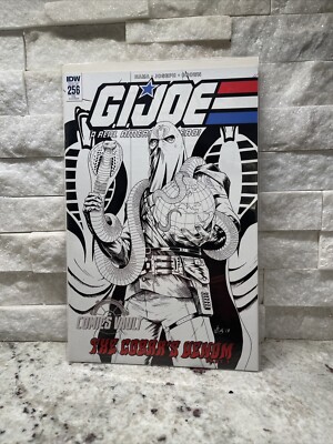 GI Joe RAH 256 Comic Vault Sketch Cover