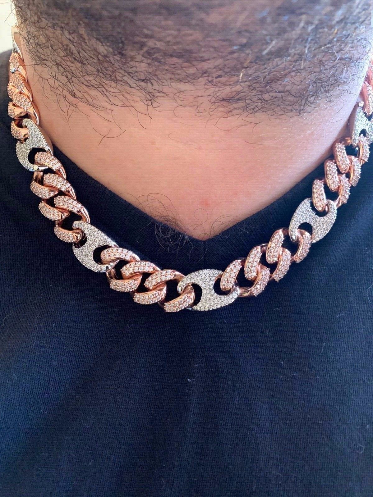 gucci link chain white gold