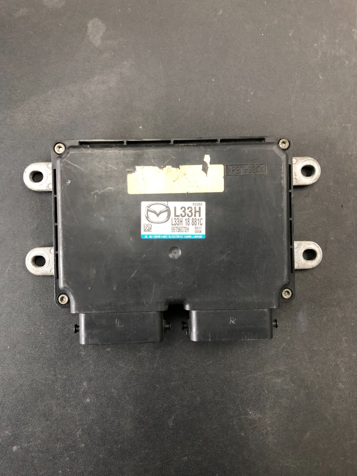 MAZDA MPV LY3P L3 Engine Control Unit ECU L33H-18-881C Used MAZDA MPV LY3P L3 Engine Control Unit ECU L33H-18-881C Used