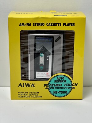 AIWA Cassette Player HS-T500 - OPEN BOX - VGC