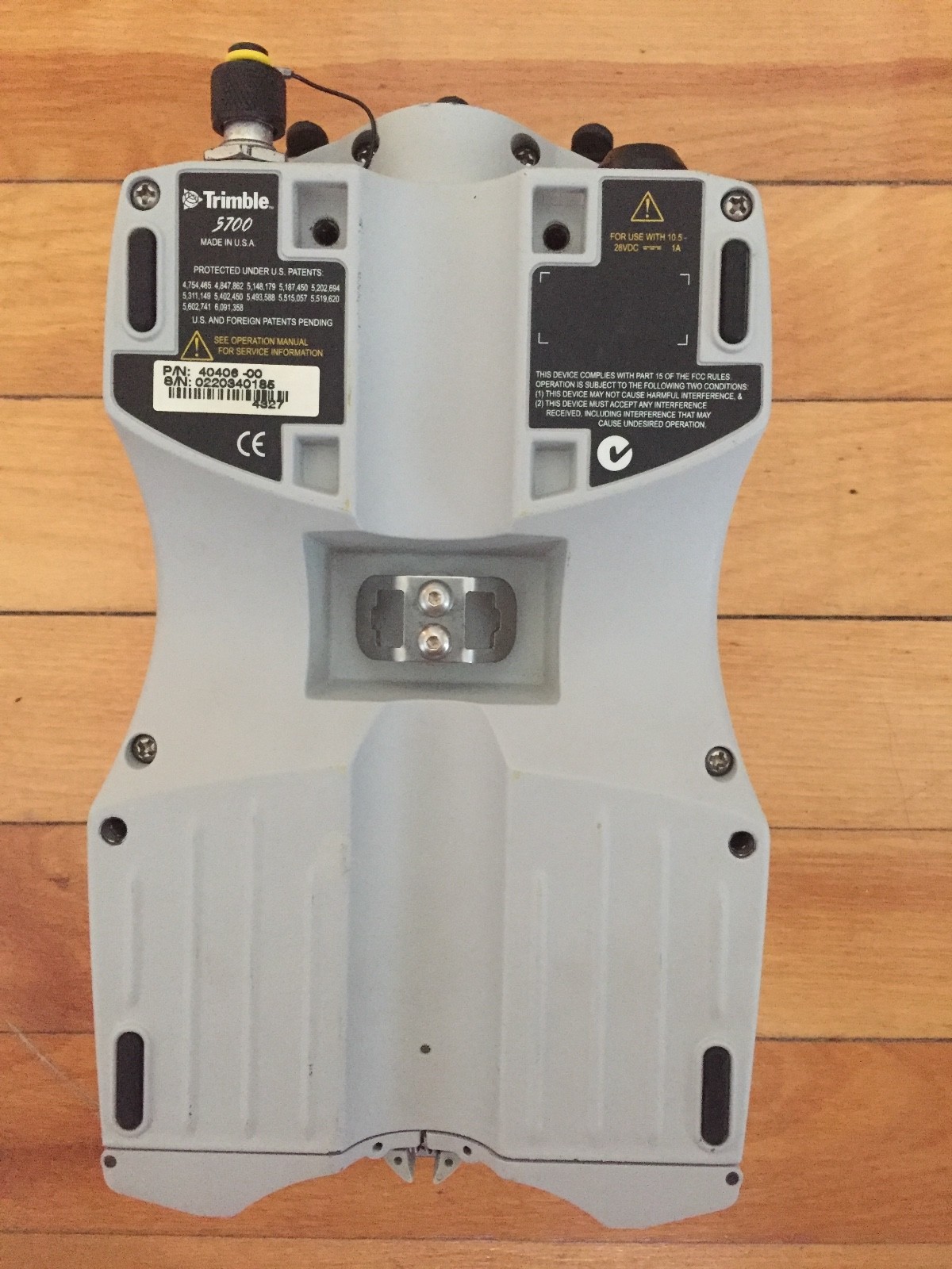 Trimble 5700 GPS receiver - working with updated firmware