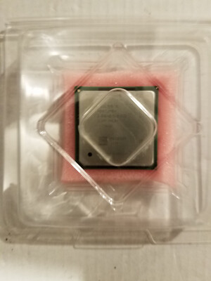 Intel Pentium 4 2.8 512 KB L2 Cache FSB 533 MHz 2.8 GHz Socket 478 CPU  SL6PF