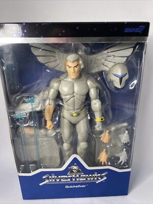 Silverhawks Ultimates Quicksilver Figure Super 7 New In Box