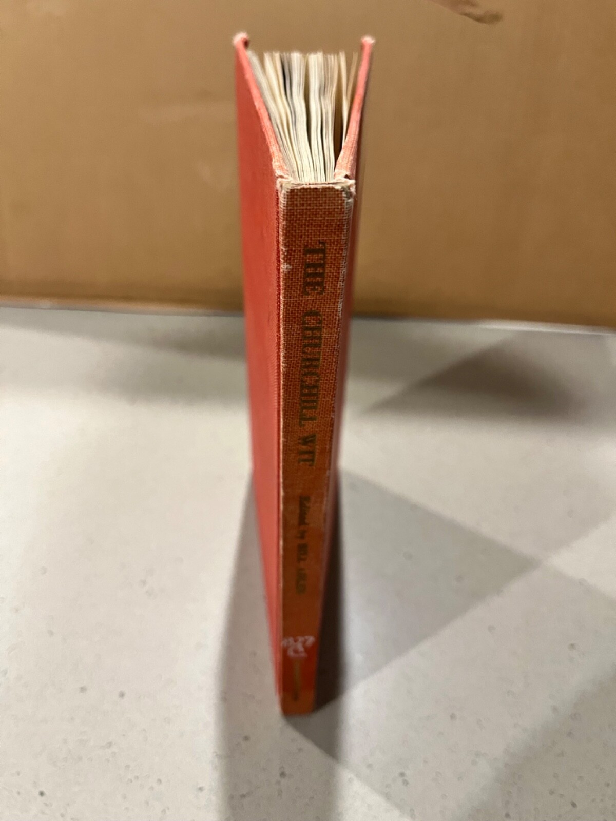 The Churchill Wit by Bill Adler 1965 hardcover Howar Mcann