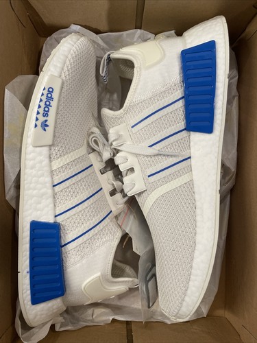 ADIDAS NMD_R1 WHITE BLUE BIRD GX0999 MENS SIZE 13 CREATORS