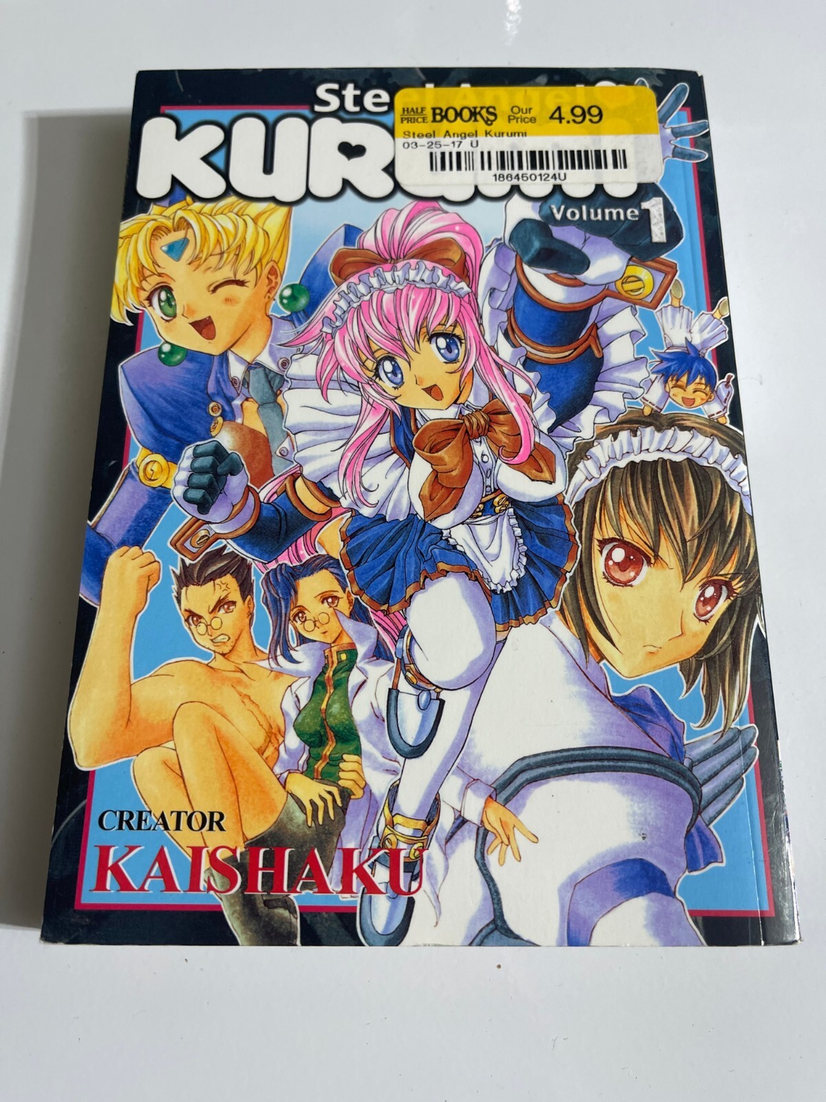 Steel Angel Kurumi Volume 1 Manga by Kaishaku | eBay