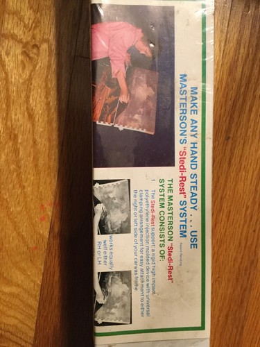 Masterson's Stedi-Rest System and  29