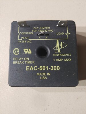 A1 Components EAC-501-300 Adjustable Compressor Delay On Break Time