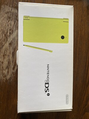Nintendo DSi Launch Edition Lime Green Handheld System CIB