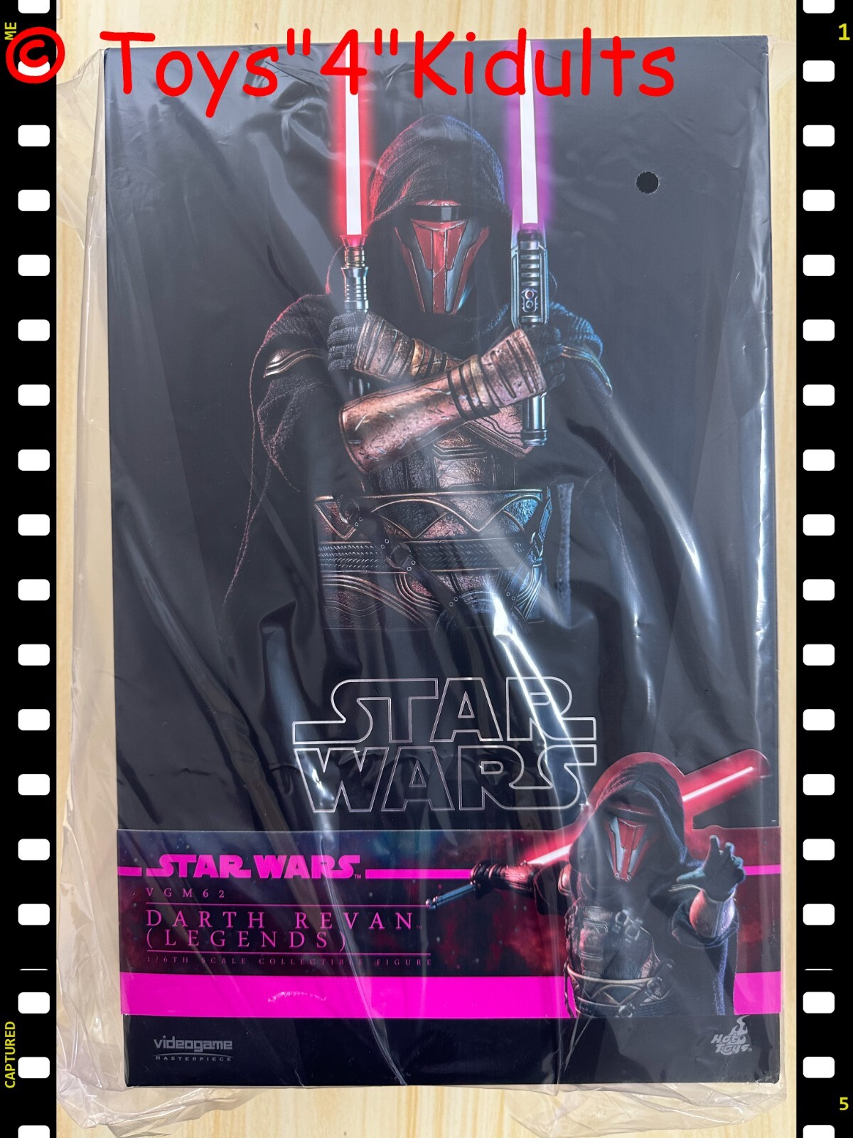 ホットトイズVGM62 スター・ウォーズ ダース・レヴァンDarth Revan ホットトイズ 1/6 スター・ウォーズ ダース・レヴァン 通常版