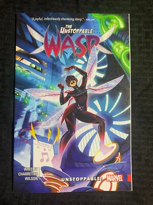 2017 THE WASP Volume 1 Unstoppable TPB SC VF 8.0 1st Marvel Comics