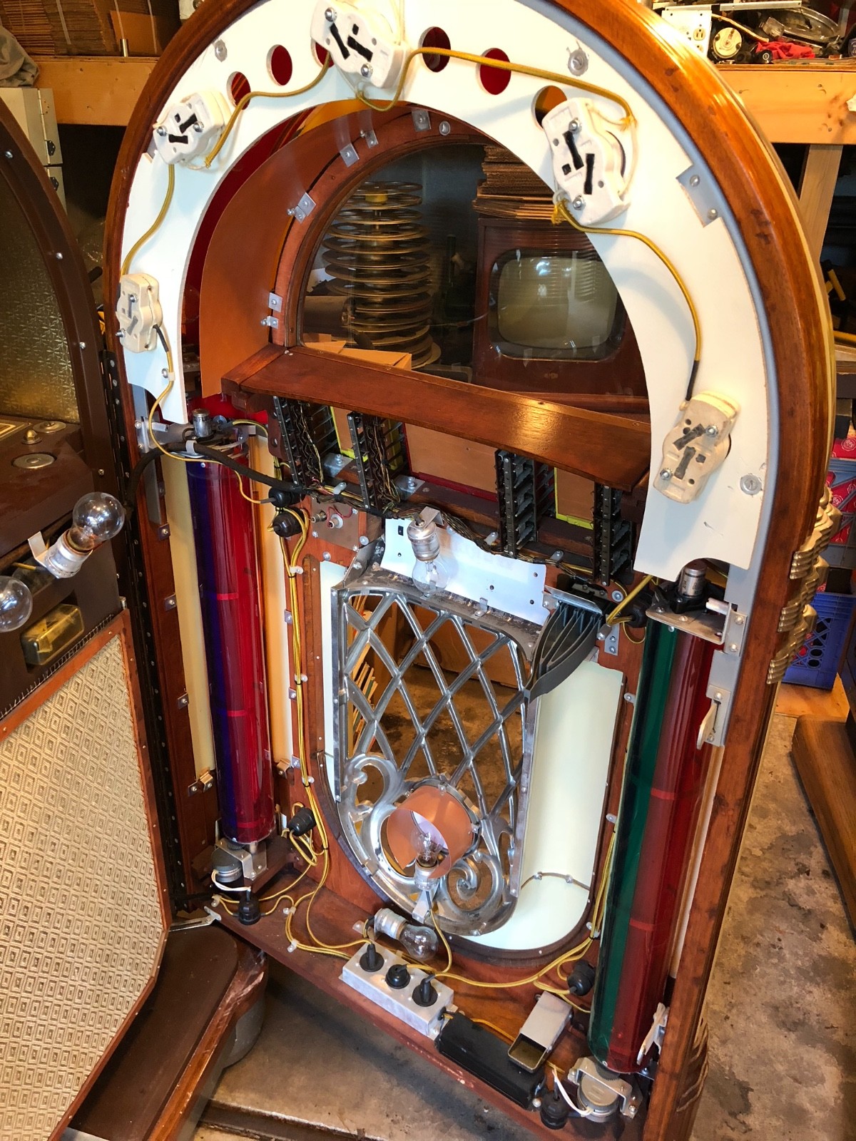 WURLITZER 1015 JUKEBOX ORIGINAL 1946