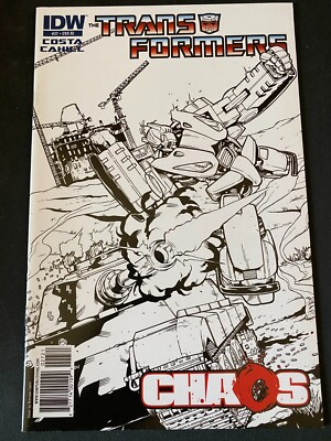 Transformers #27 1:10 Retailer Incentive Variant IDW