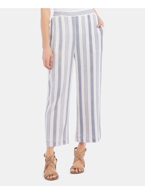 

KAREN KANE Женские белые широкие брюки в полоску с поясом, размер, Белый, 2L99523