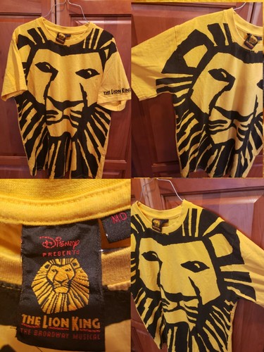 VTG Disney The Lion King Broadway Musical Simba All Over VTG Disney The Lion King Broadway Musical Simba All Over