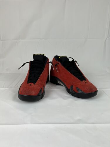 Nike Air Jordan 14 Retro Ferrari Size 9.5 654459-670 Red