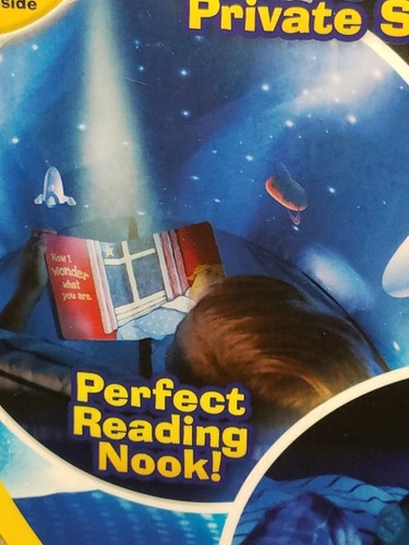 Child Space Adventure Theme Dream Tents Kids Pop Up Bed Playhouse Folding Tent