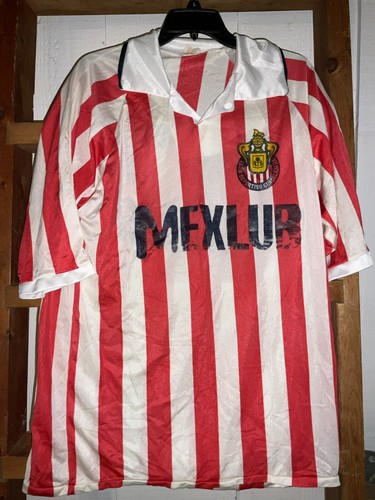 希少 90s vintage Guadalajara soccer jersey Vintage Club Deportivo Guadalajara Chivas Soccer Futbol