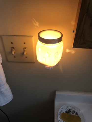 SCENTSY BALL JAR FIREFLIES LG Plus WALL LIGHT WARMER