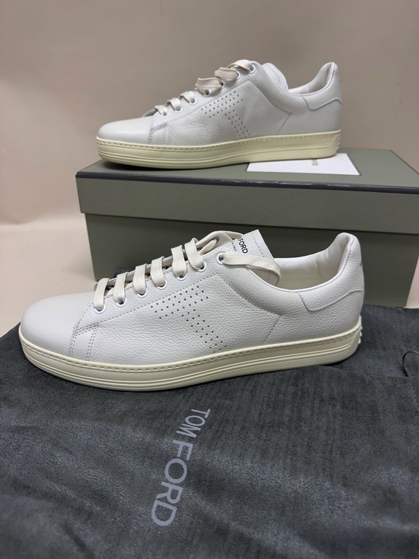 【関税&送料込】Tom Ford White Leather Warwick Sneakers $_3.JPG