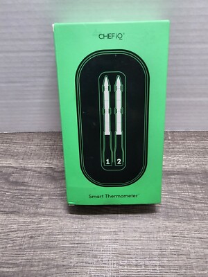 CHEF iO Black 2 Ultra Thin Probes Smart Wireless Meat Thermometer