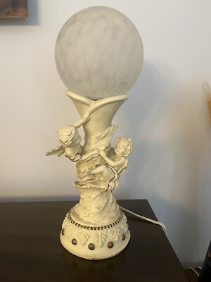 Unique Small Angel Lamp With Spotted Globe