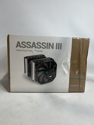 DeepCool Assassin III 140mm Dual Tower CPU Cooler Black