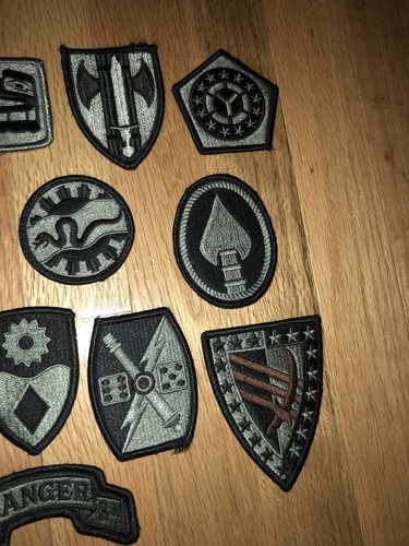 Lot Of 20 US Army Velcro Patches