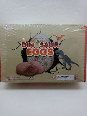 Dig Up Dinosaur Fossil Eggs,Break Open 12 Unique Dinosaur Fossil Eggs and Discov
