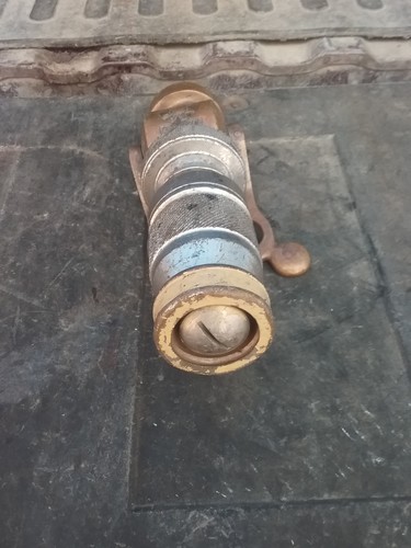 Vintage Akron Brass Fire Nozzle With Wornall Tip