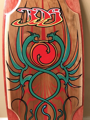 Rare Exotic Limited BDS Bulldog Skates Twisted Serpent Skateboard Deck # 5 of 44