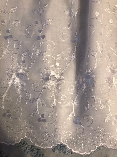 Alexis long white Christening Gown Size 6 Months